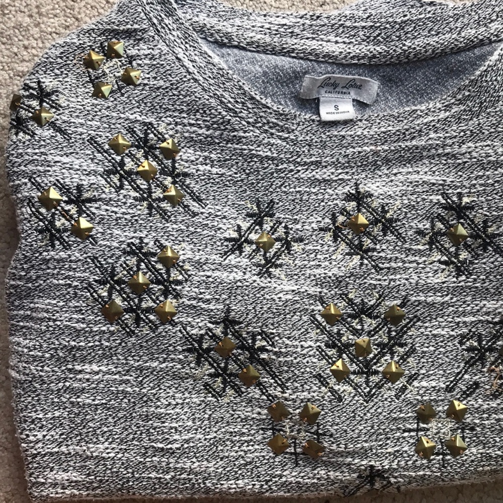 Lucky brand sweater || Grey || S